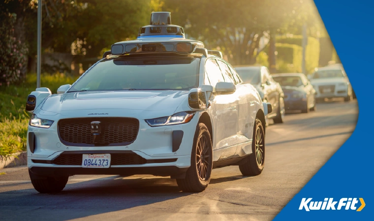 A self driving car