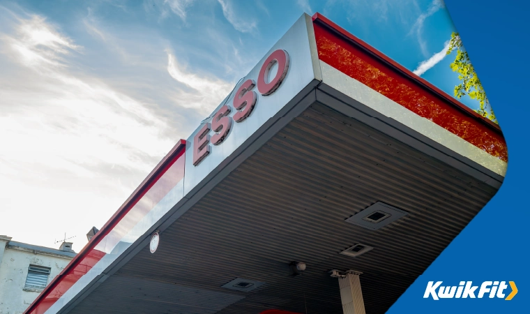 esso petrol garage