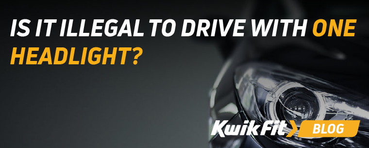 Car front headlight