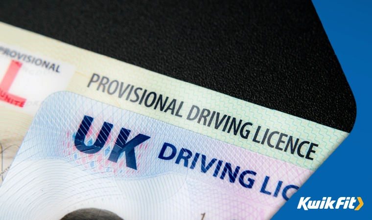 Provisional and full driving licence