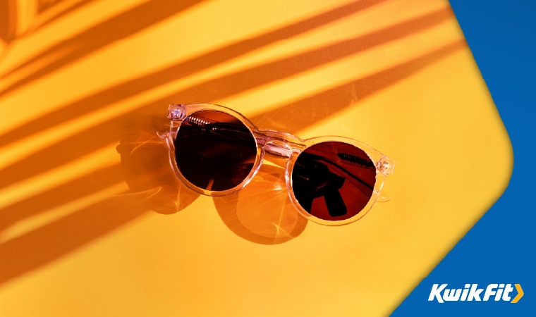 sunglasses in sunlight