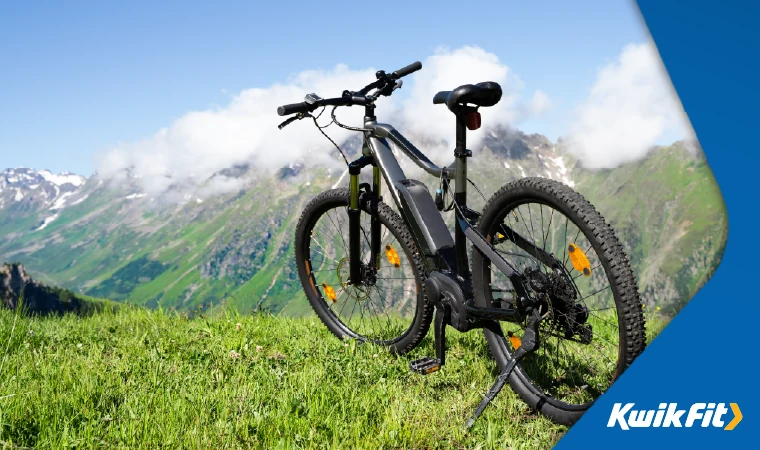 E-Bike in a landscape